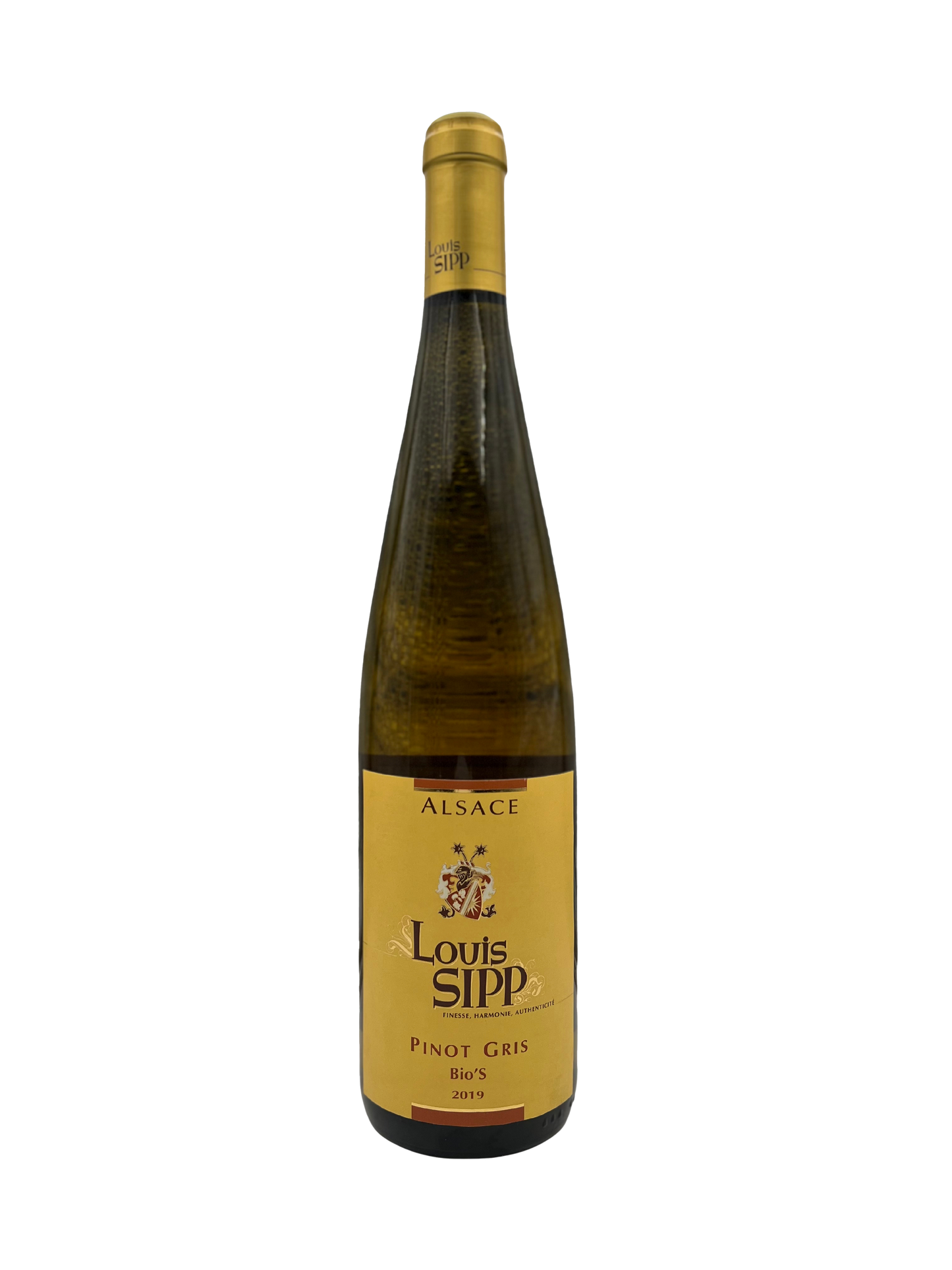 Pinot Gris - Organic/Bio'S, Alsace, 2019